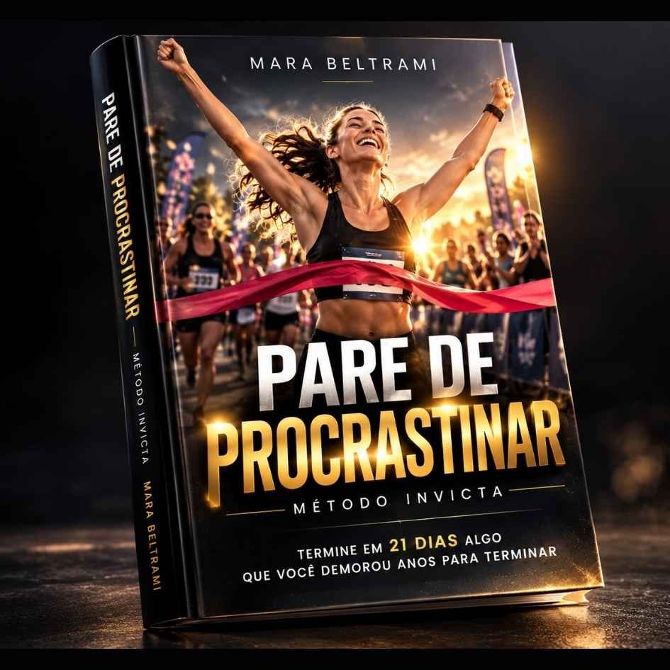 E-book Pare de Procrastinar, Método Invicta